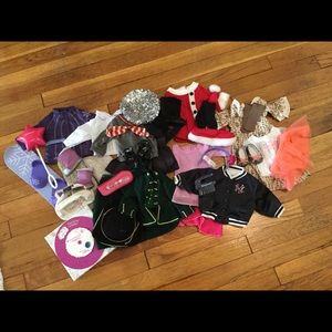 35 pcs American Girl Clothes, Large Bundle